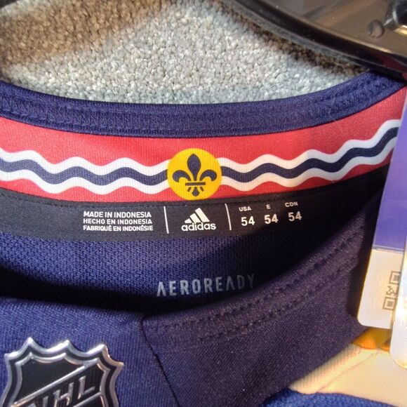 Adidas Authentic St. Louis Blues NHL Hockey Jersey Sz 54 Tarasenko Aeroready NWT - Picture 2 of 16